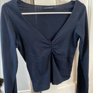 Navy Brandy Melville long Sleeve